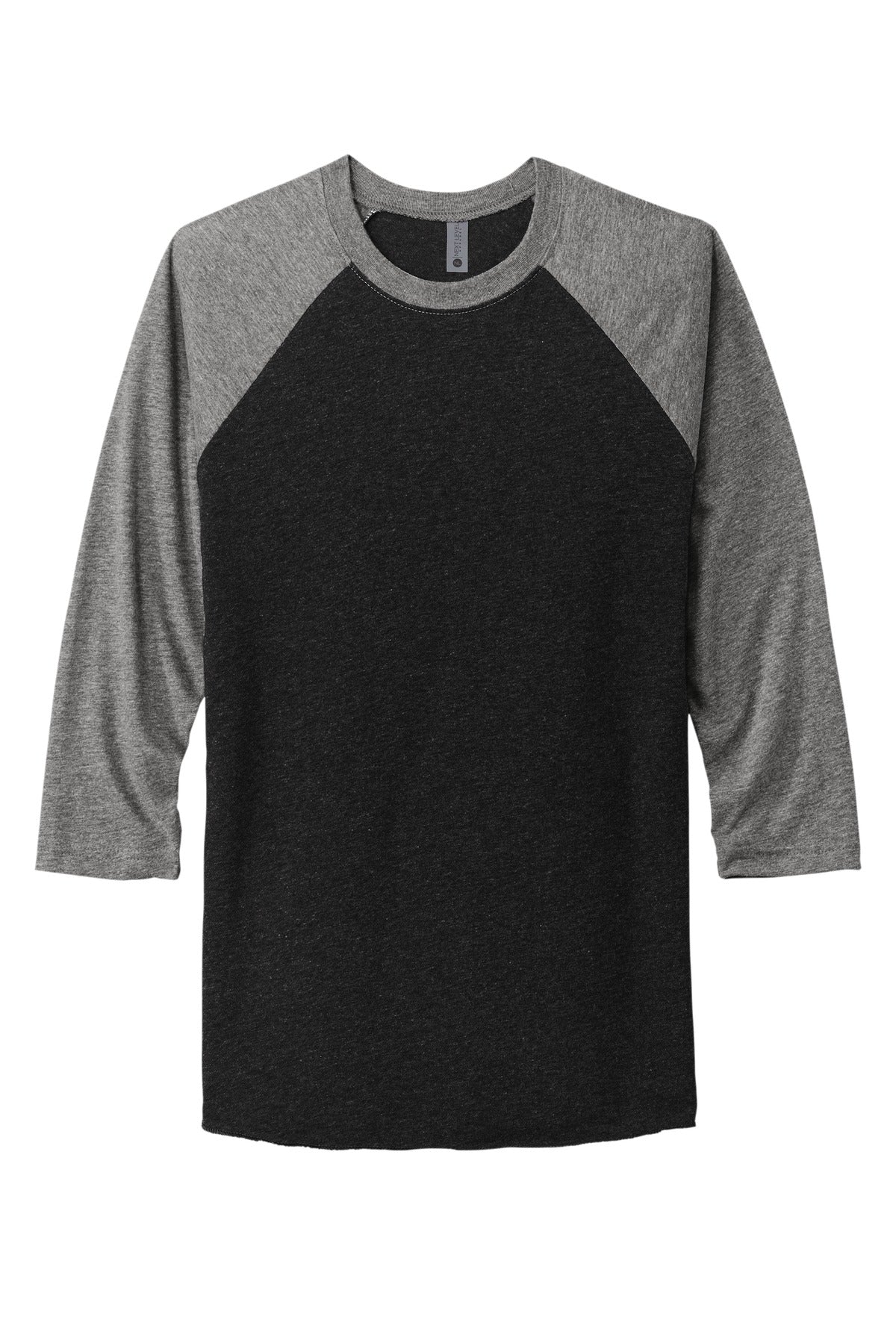 Next Level Unisex Tri-Blend 3/4-Sleeve Raglan Tee. Mens Apparel Shirts & Tops
