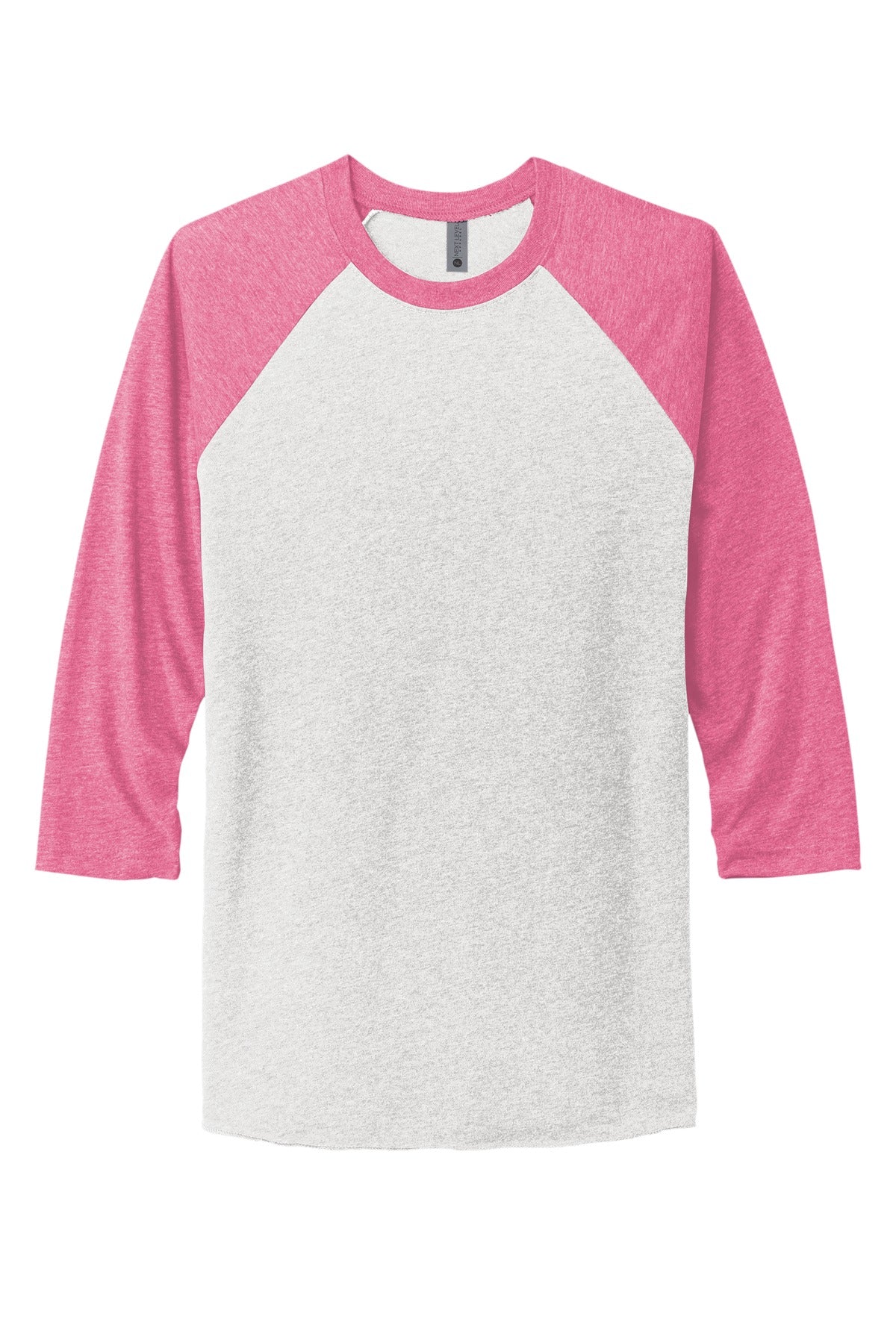 Next Level Unisex Tri-Blend 3/4-Sleeve Raglan Tee. Mens Apparel Shirts & Tops