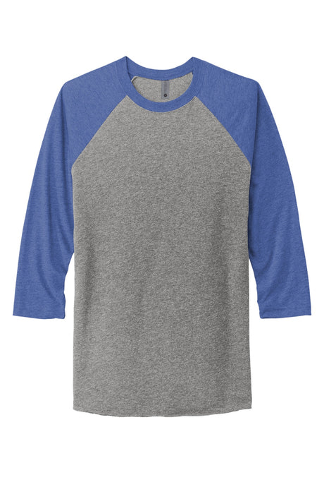 Next Level Unisex Tri-Blend 3/4-Sleeve Raglan Tee. Mens Apparel Shirts & Tops