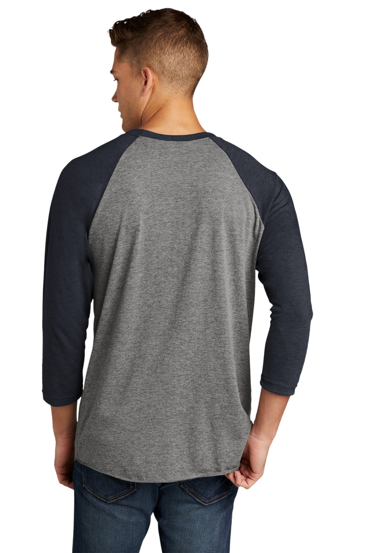 Next Level Unisex Tri-Blend 3/4-Sleeve Raglan Tee. Mens Apparel Shirts & Tops