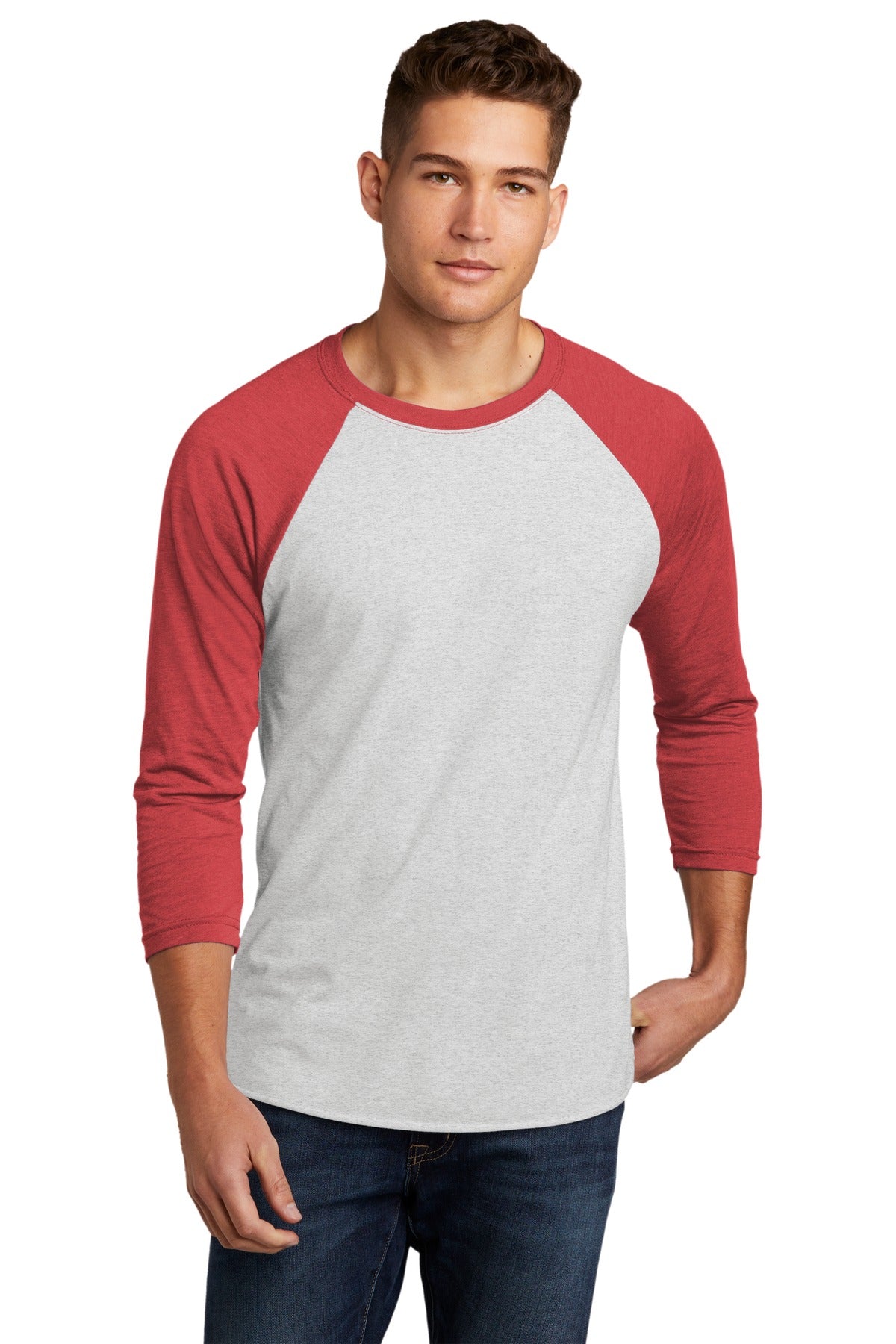 Next Level Unisex Tri-Blend 3/4-Sleeve Raglan Tee. Mens Apparel Shirts & Tops