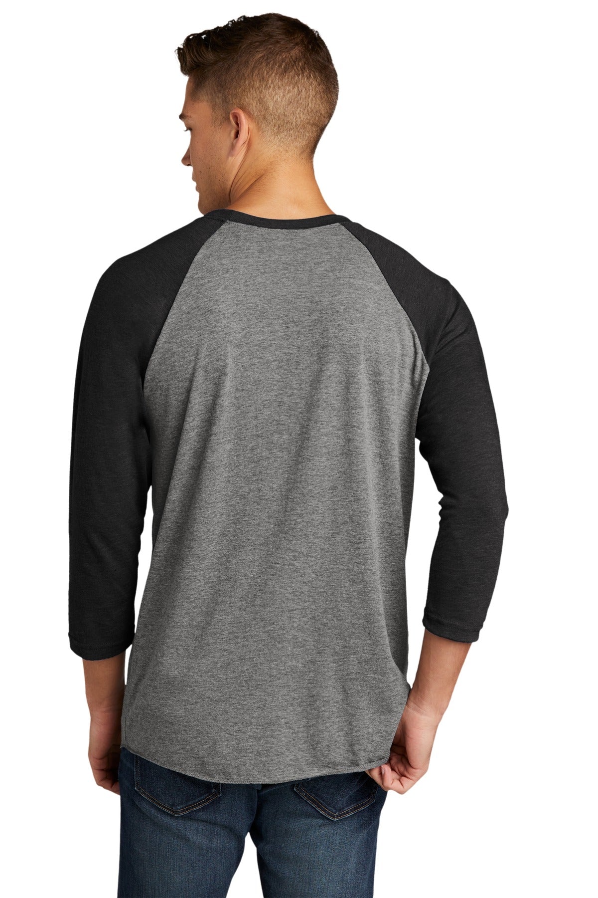 Next Level Unisex Tri-Blend 3/4-Sleeve Raglan Tee. Mens Apparel Shirts & Tops