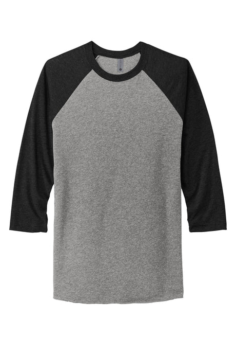 Next Level Unisex Tri-Blend 3/4-Sleeve Raglan Tee. Mens Apparel Shirts & Tops