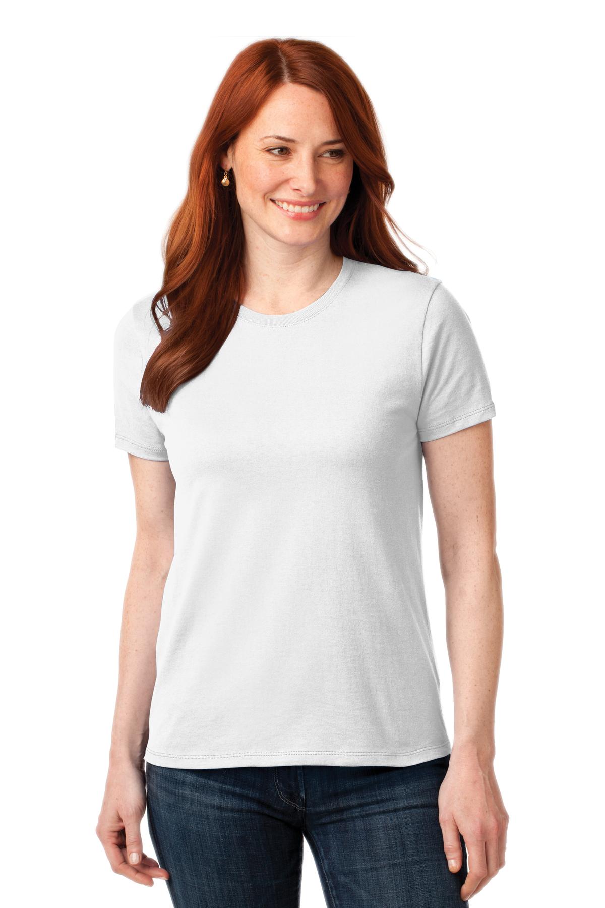 Port & Company Women's Core Blend Tee Womens Apparel Shirts & Tops