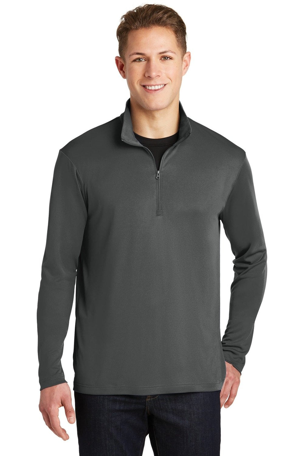 Sport-Tek Men's PosiCharge Competitor 1/4-Zip Pullover Mens Apparel Sweatshirts & Fleece
