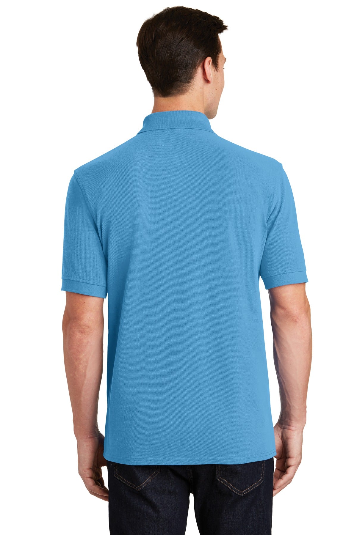 Port & Company - Men's Combed Ring Spun Pique Polo Mens Apparel Shirts & Tops