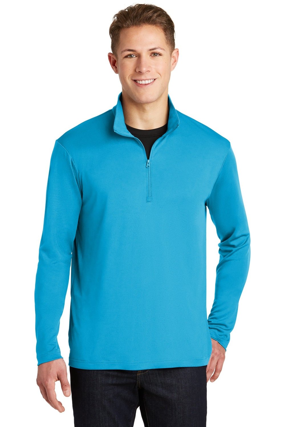 Sport-Tek Men's PosiCharge Competitor 1/4-Zip Pullover Mens Apparel Sweatshirts & Fleece