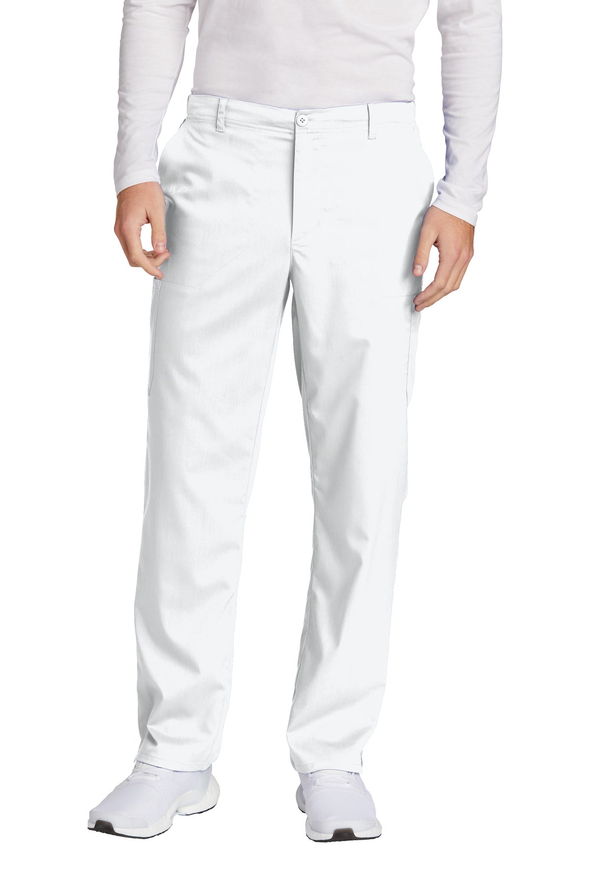 WonderWink Men's Premiere Flex Cargo Pant. WW5058 Corporate Apparel Pants & Sweatpants
