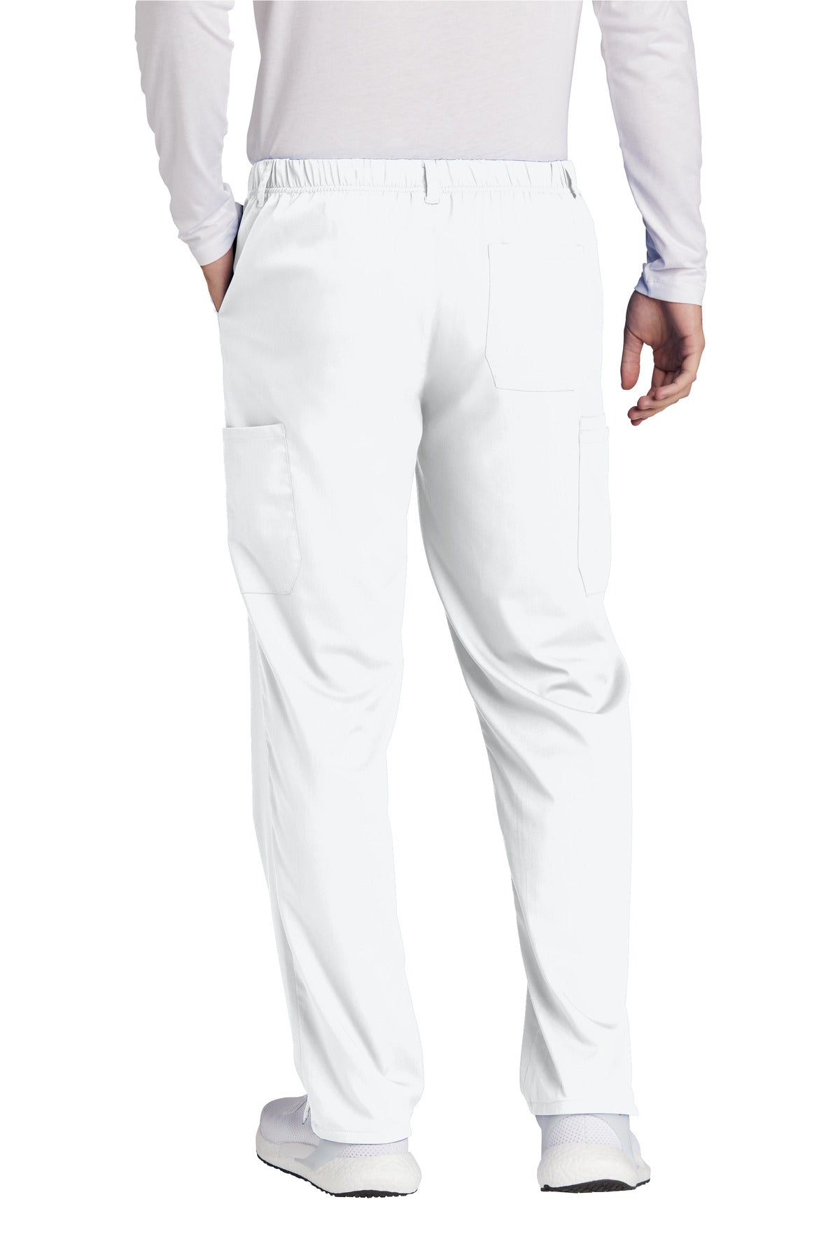 WonderWink Men's Premiere Flex Cargo Pant. WW5058 Corporate Apparel Pants & Sweatpants