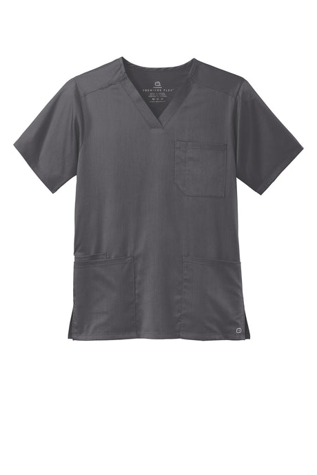 WonderWink Men's Premiere Flex V-Neck Top. WW5068 Corporate Apparel Shirts & Tops
