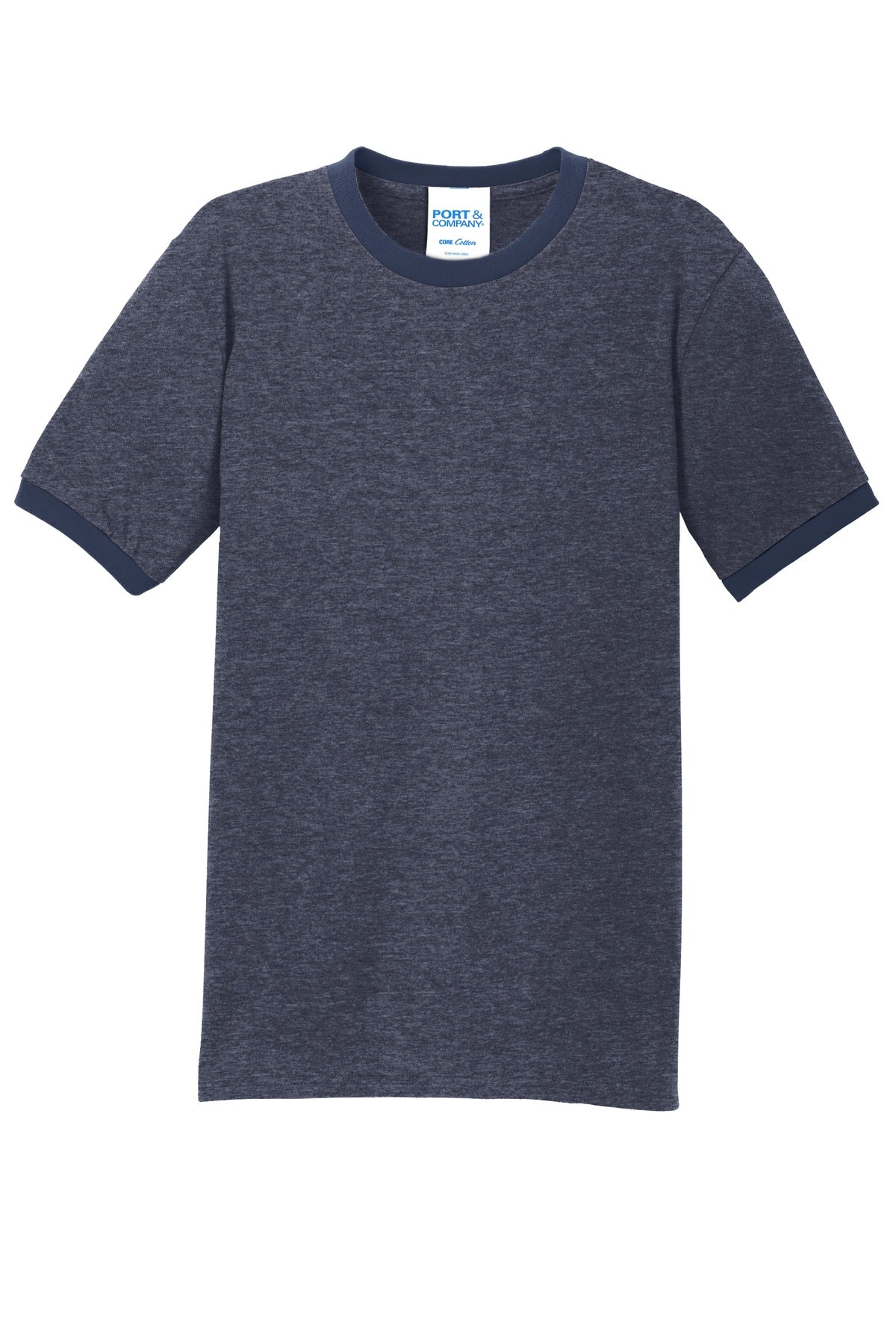 Port & Company - Men's Core Cotton Ringer Tee