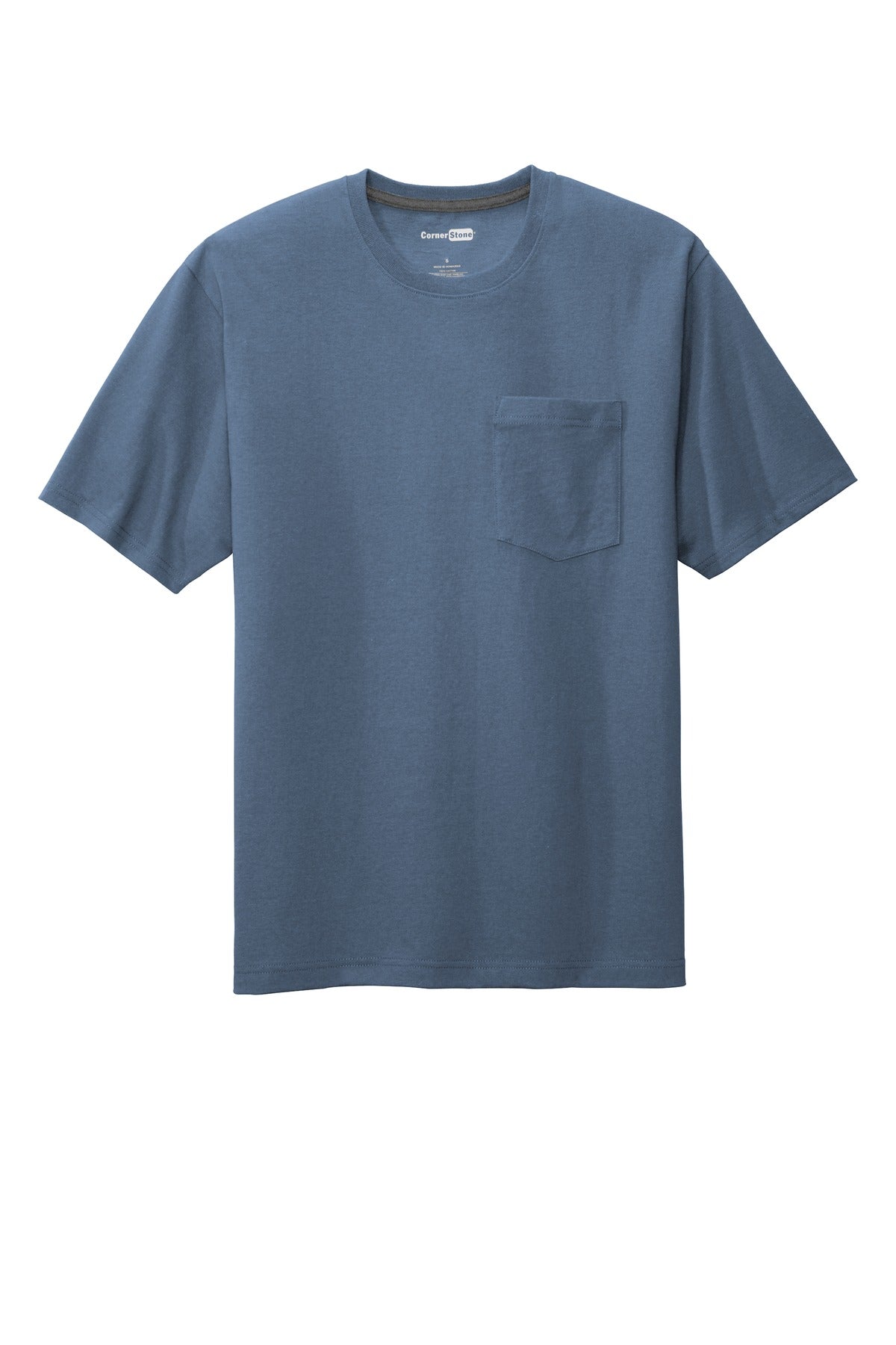 CornerStone Men's Workwear Pocket Tee. CS430 Mens Apparel Shirts & Tops