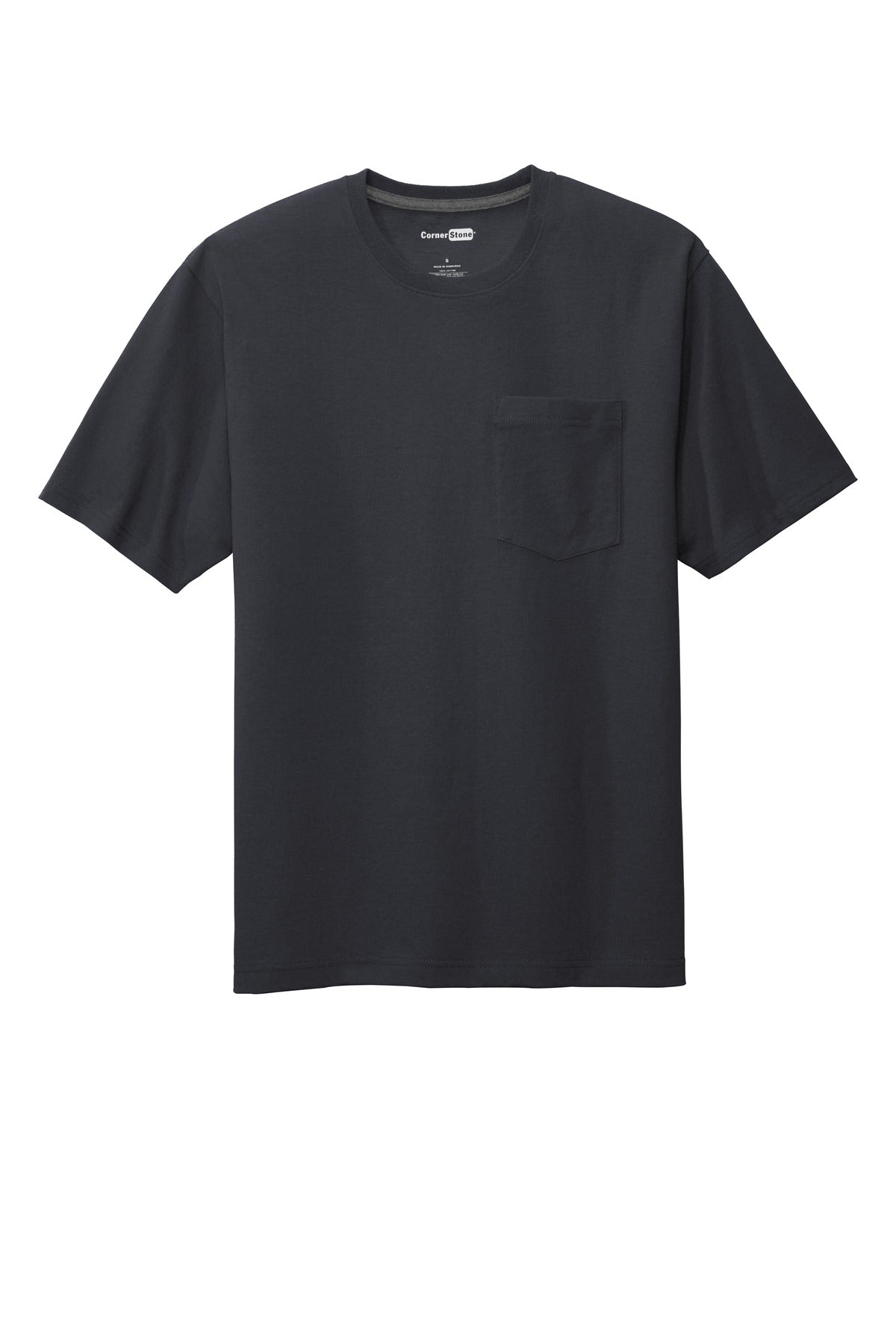 CornerStone Men's Workwear Pocket Tee. CS430 Mens Apparel Shirts & Tops