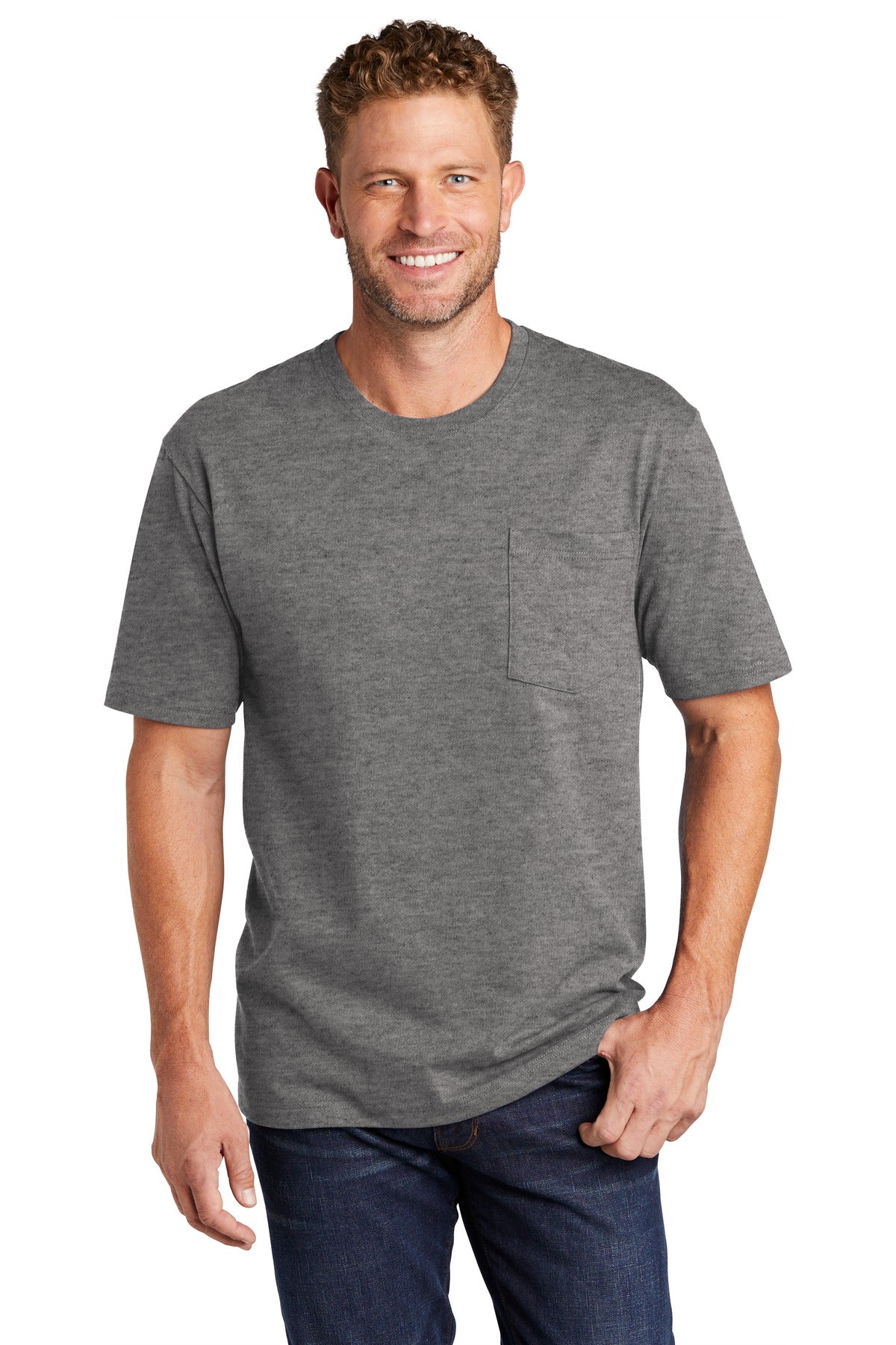 CornerStone Men's Workwear Pocket Tee. CS430 Mens Apparel Shirts & Tops