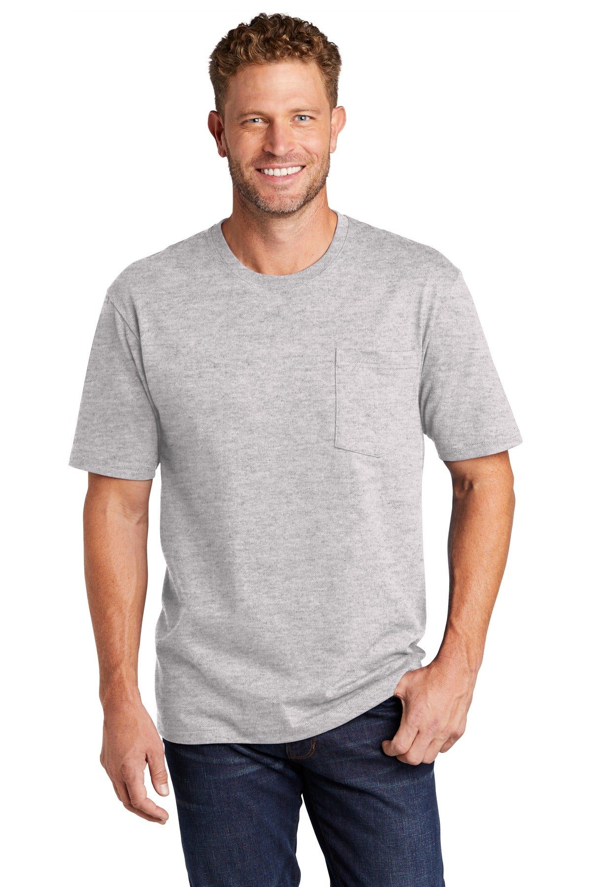 CornerStone Men's Workwear Pocket Tee. CS430 Mens Apparel Shirts & Tops