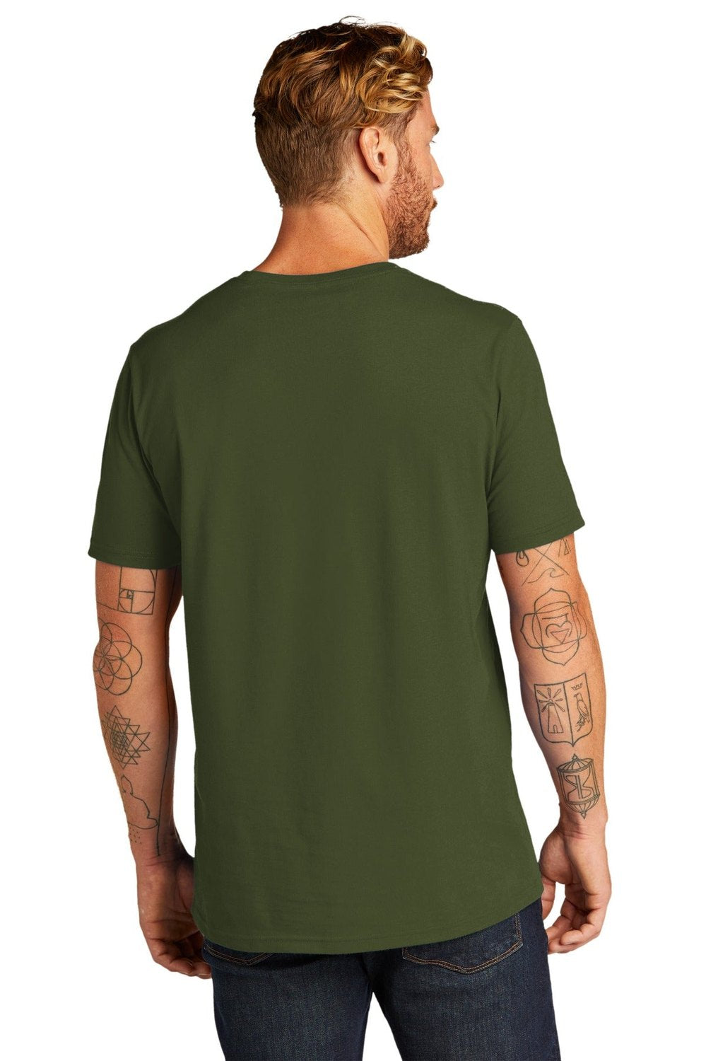 Allmade Unisex Organic Cotton Tee. AL2100 Mens Apparel Shirts & Tops