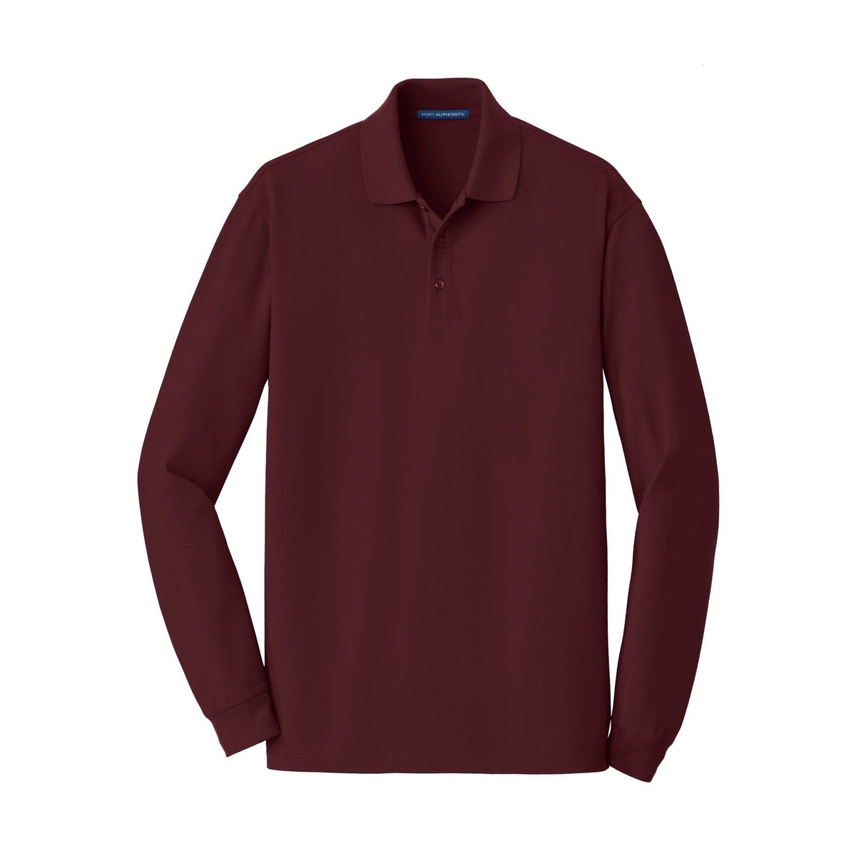 Port Authority Men's EZCotton Long Sleeve Polo-3