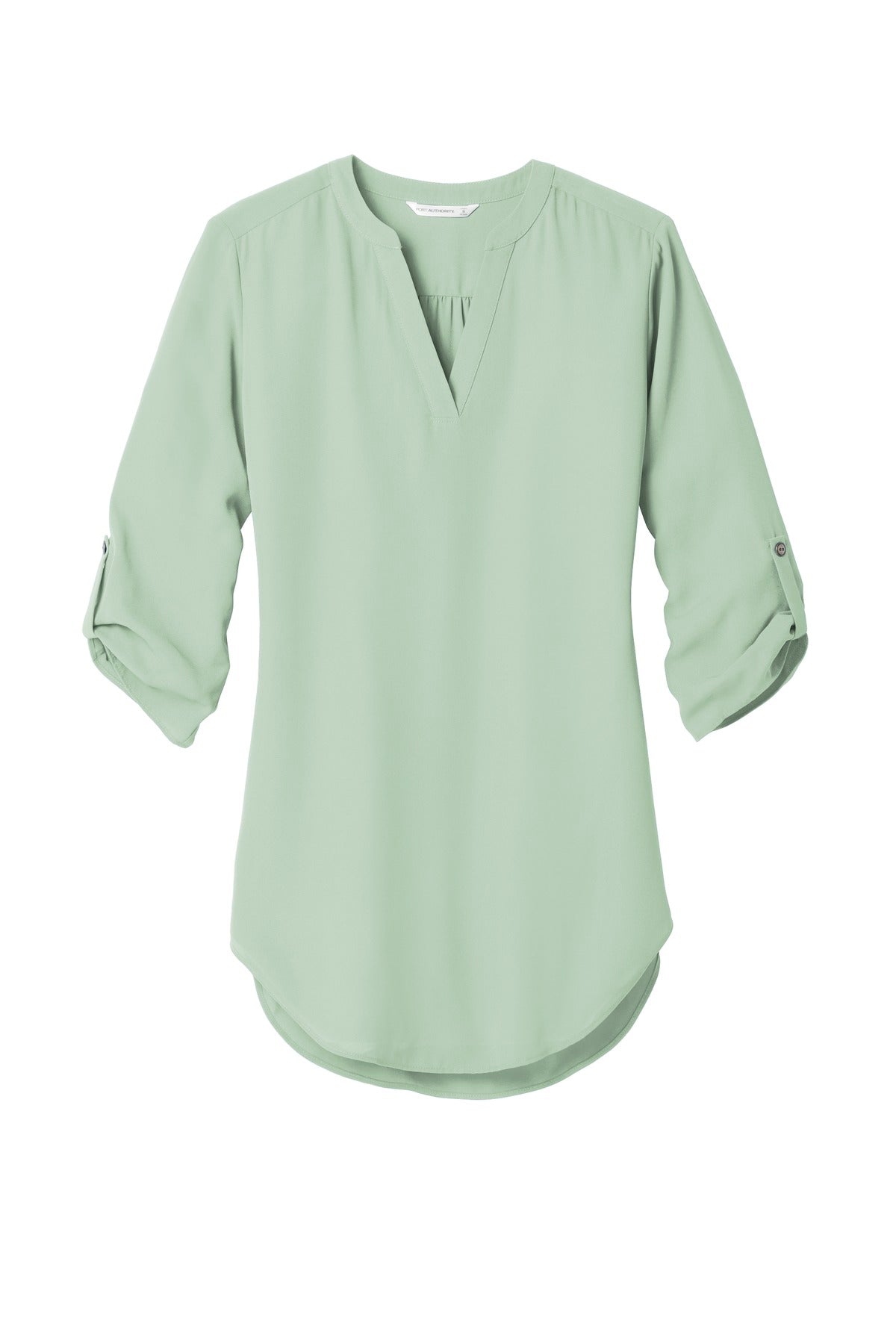 Port Authority Womens 3/4-Sleeve Tunic Blouse. LW701 Womens Apparel Shirts & Tops