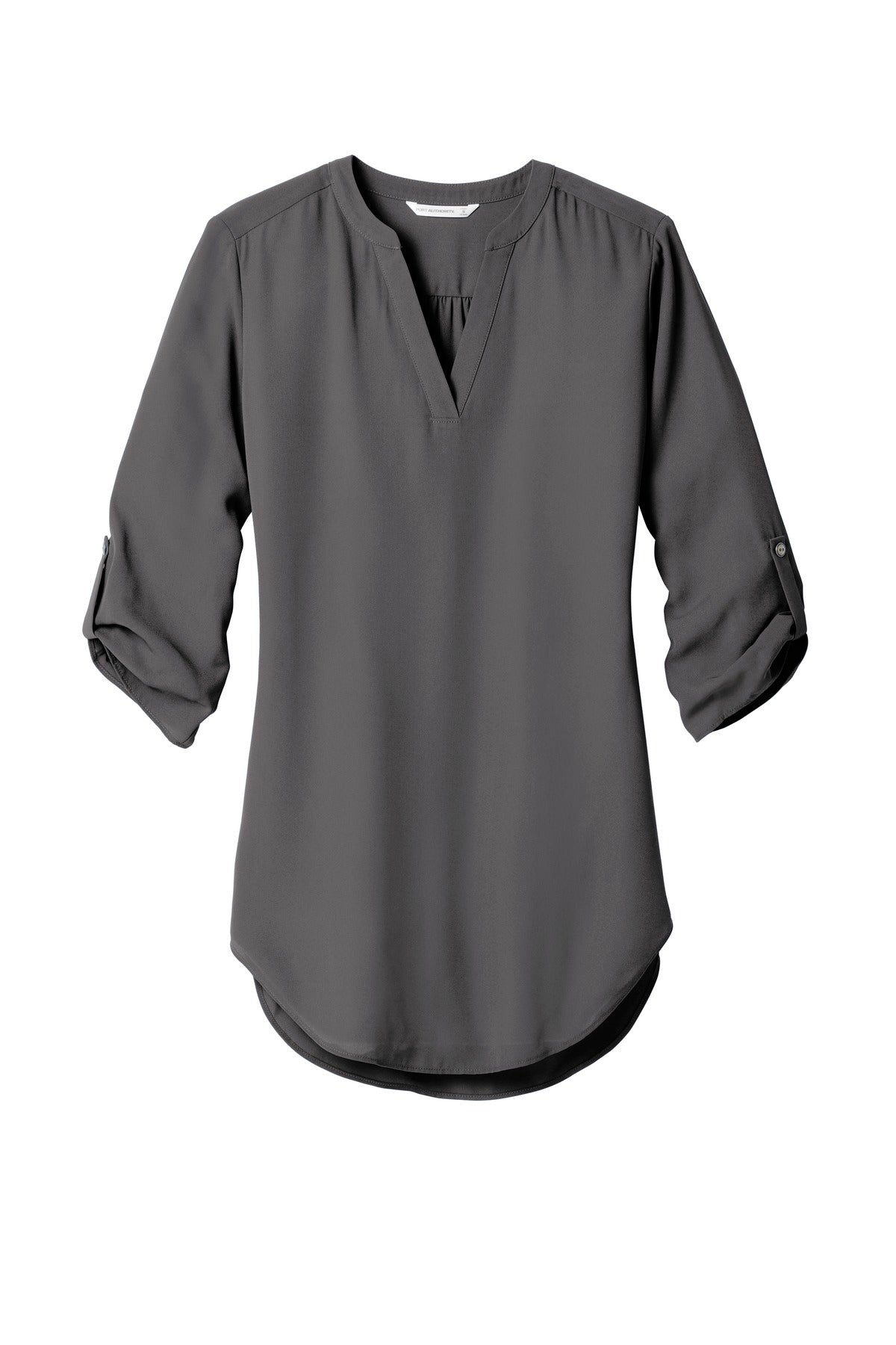 Port Authority Womens 3/4-Sleeve Tunic Blouse. LW701 Womens Apparel Shirts & Tops