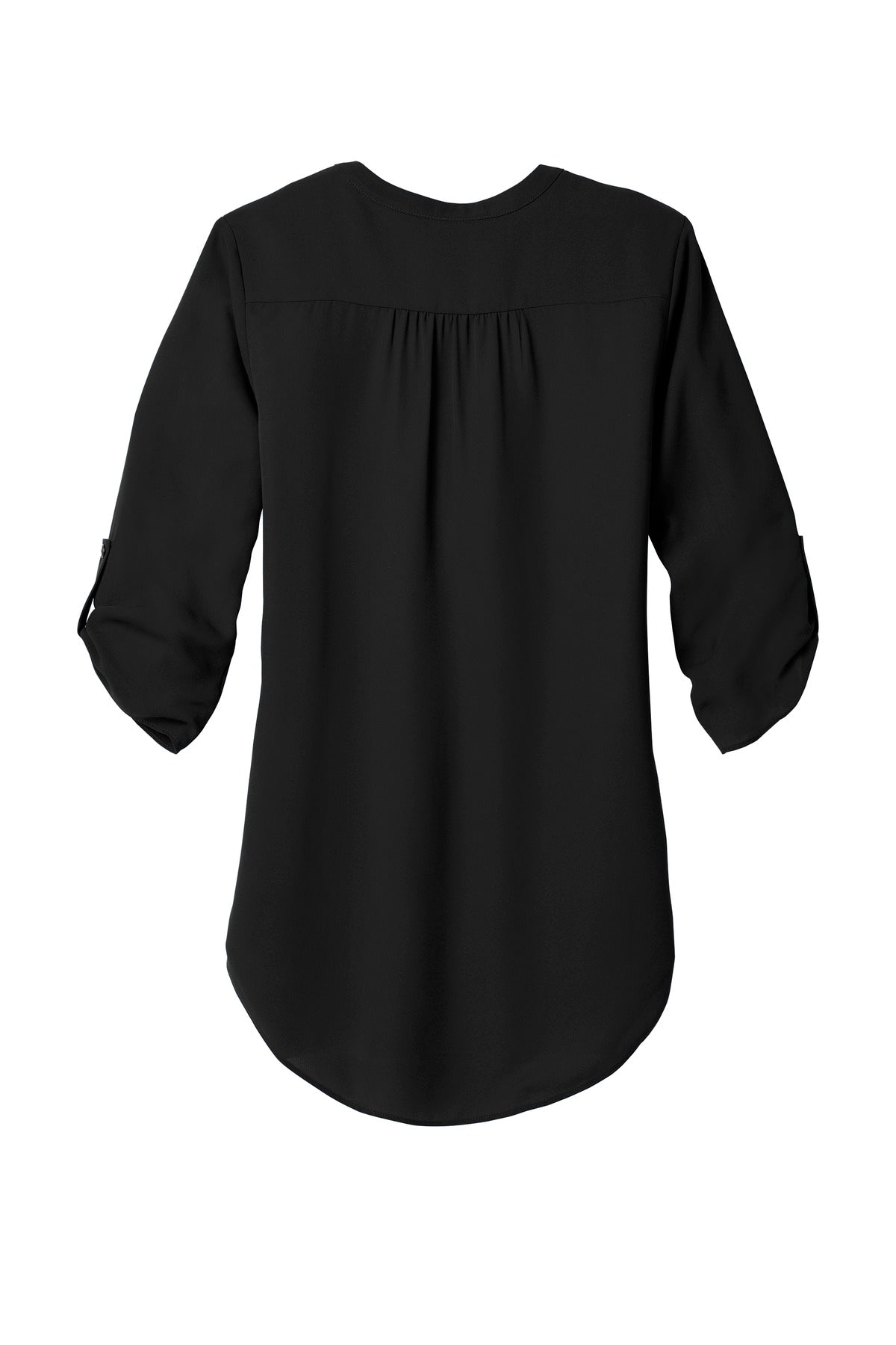 Port Authority Womens 3/4-Sleeve Tunic Blouse. LW701 Womens Apparel Shirts & Tops