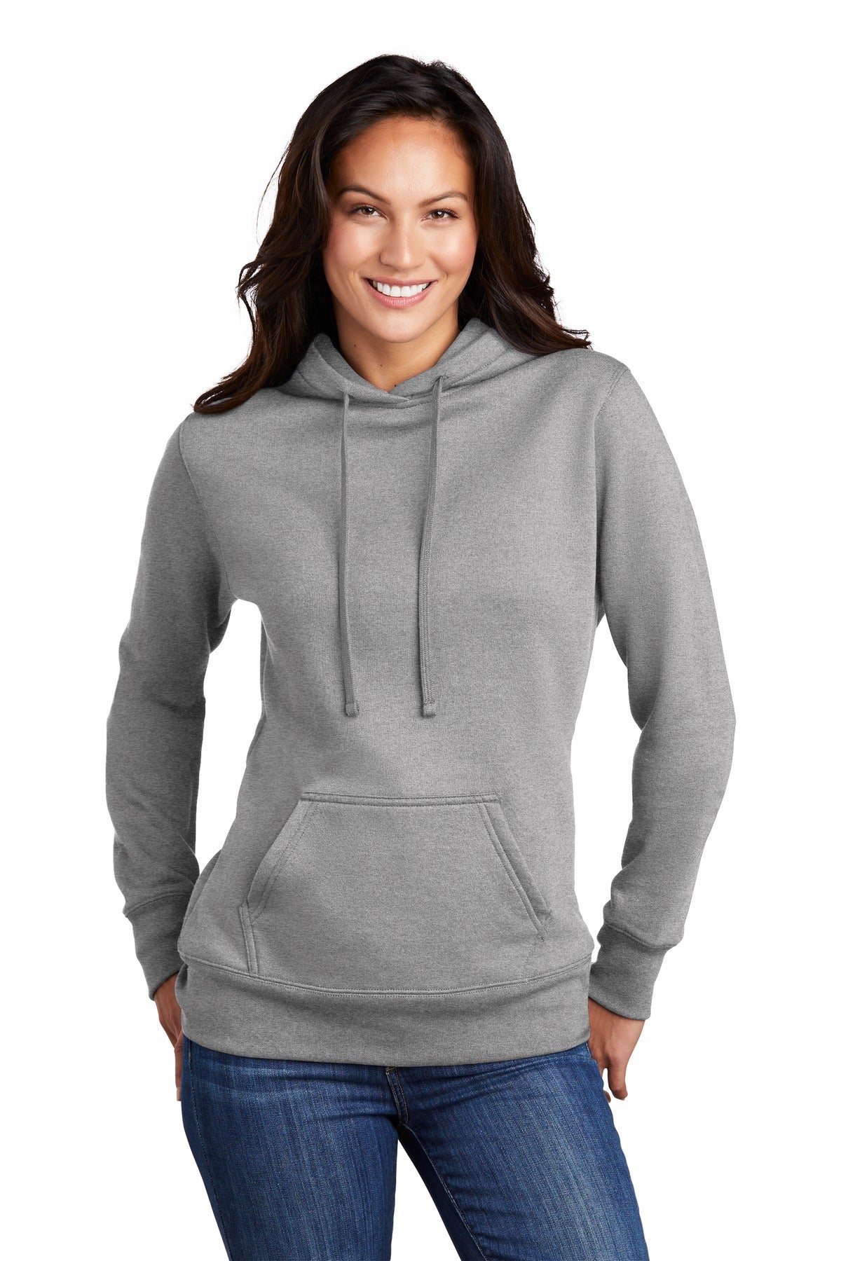 Port & Company Women's Core Fleece Pullover Hooded Sweatshirt Womens Apparel Sweatshirts & Fleece