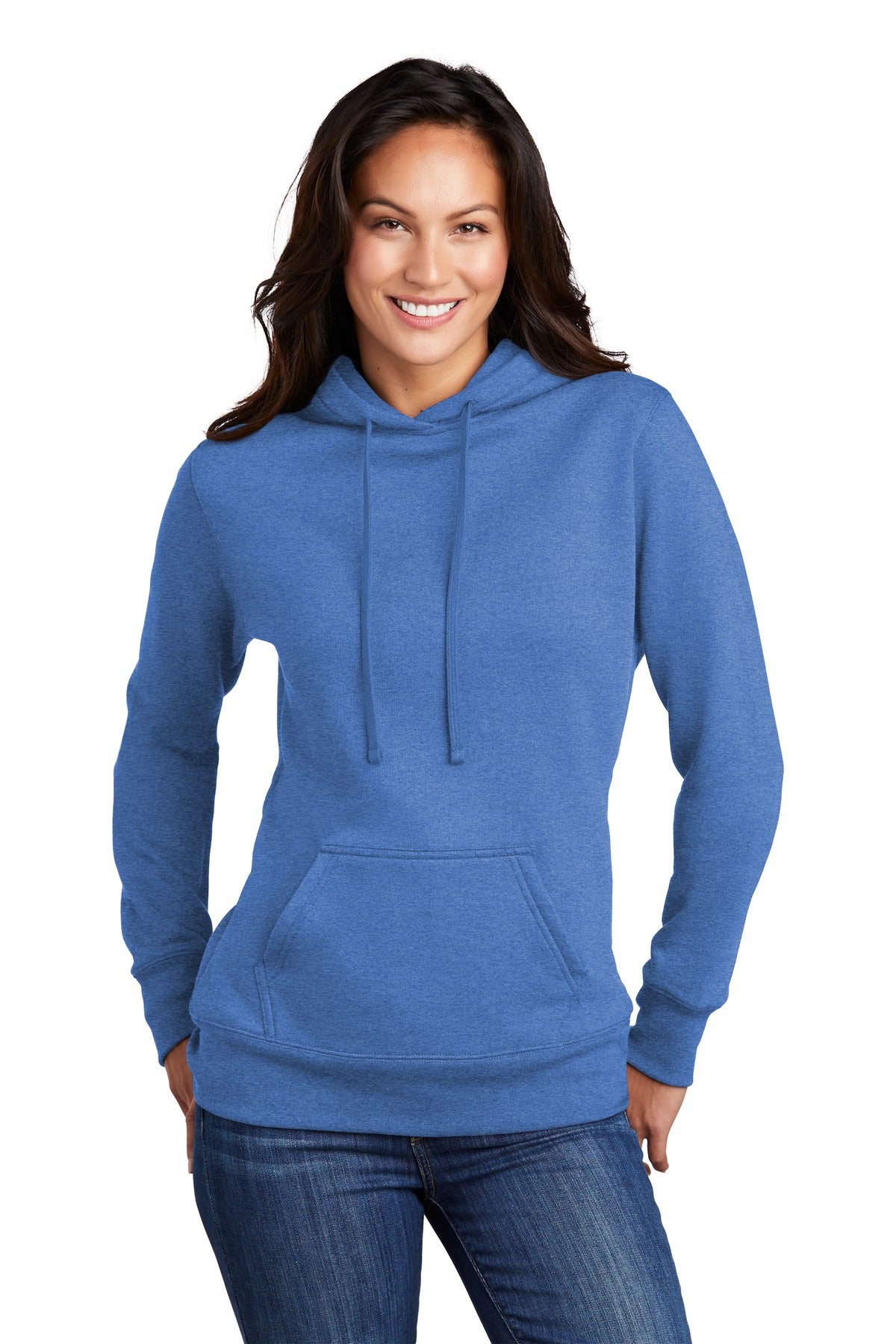 Port & Company Women's Core Fleece Pullover Hooded Sweatshirt Womens Apparel Sweatshirts & Fleece