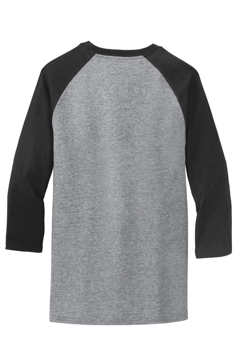 Port & Company Men's Core Blend 3/4-Sleeve Raglan Tee Mens Apparel Shirts & Tops