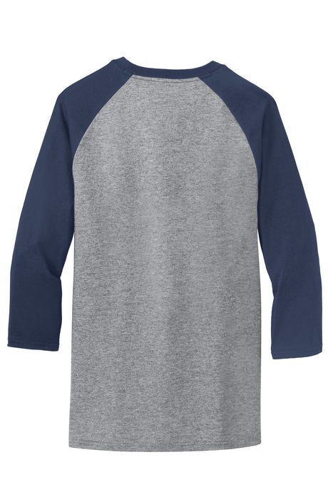 Port & Company Men's Core Blend 3/4-Sleeve Raglan Tee Mens Apparel Shirts & Tops