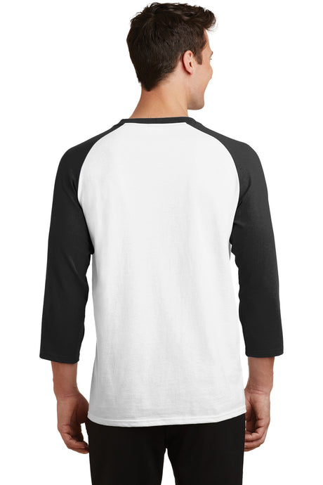 Port & Company Men's Core Blend 3/4-Sleeve Raglan Tee Mens Apparel Shirts & Tops
