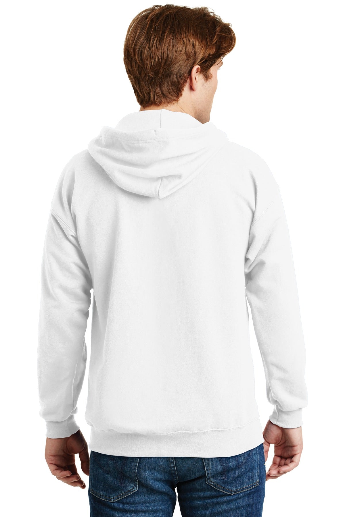 Hanes Men's Ultimate Cotton Full-Zip Hooded Sweatshirt-2