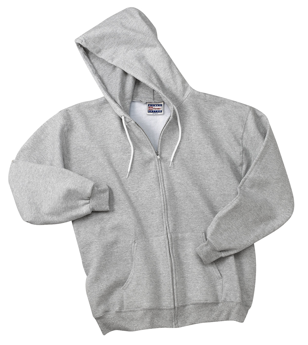 Hanes Men's Ultimate Cotton - Full-Zip Hooded Sweatshirt Mens Apparel Sweatshirts & Fleece