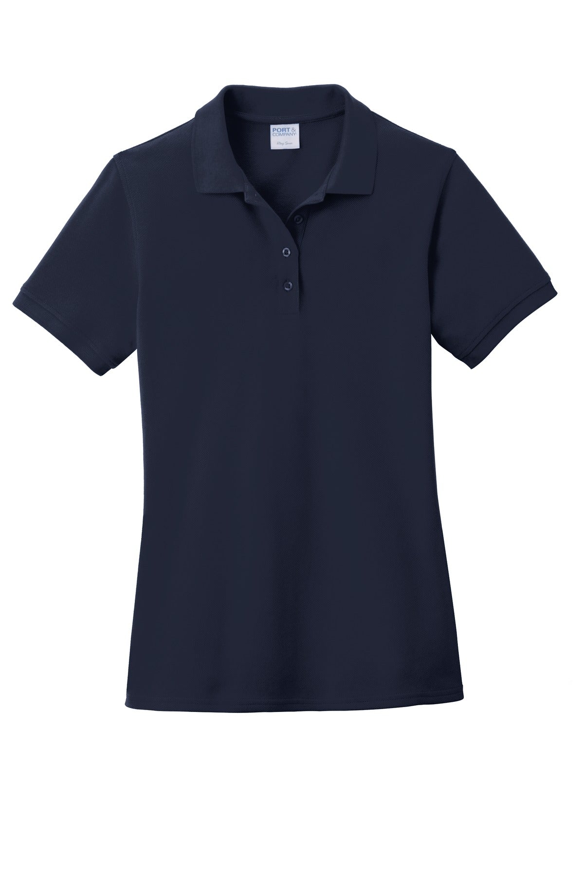 Port & Company - Women's Combed Ring Spun Pique Polo Womens Apparel Shirts & Tops