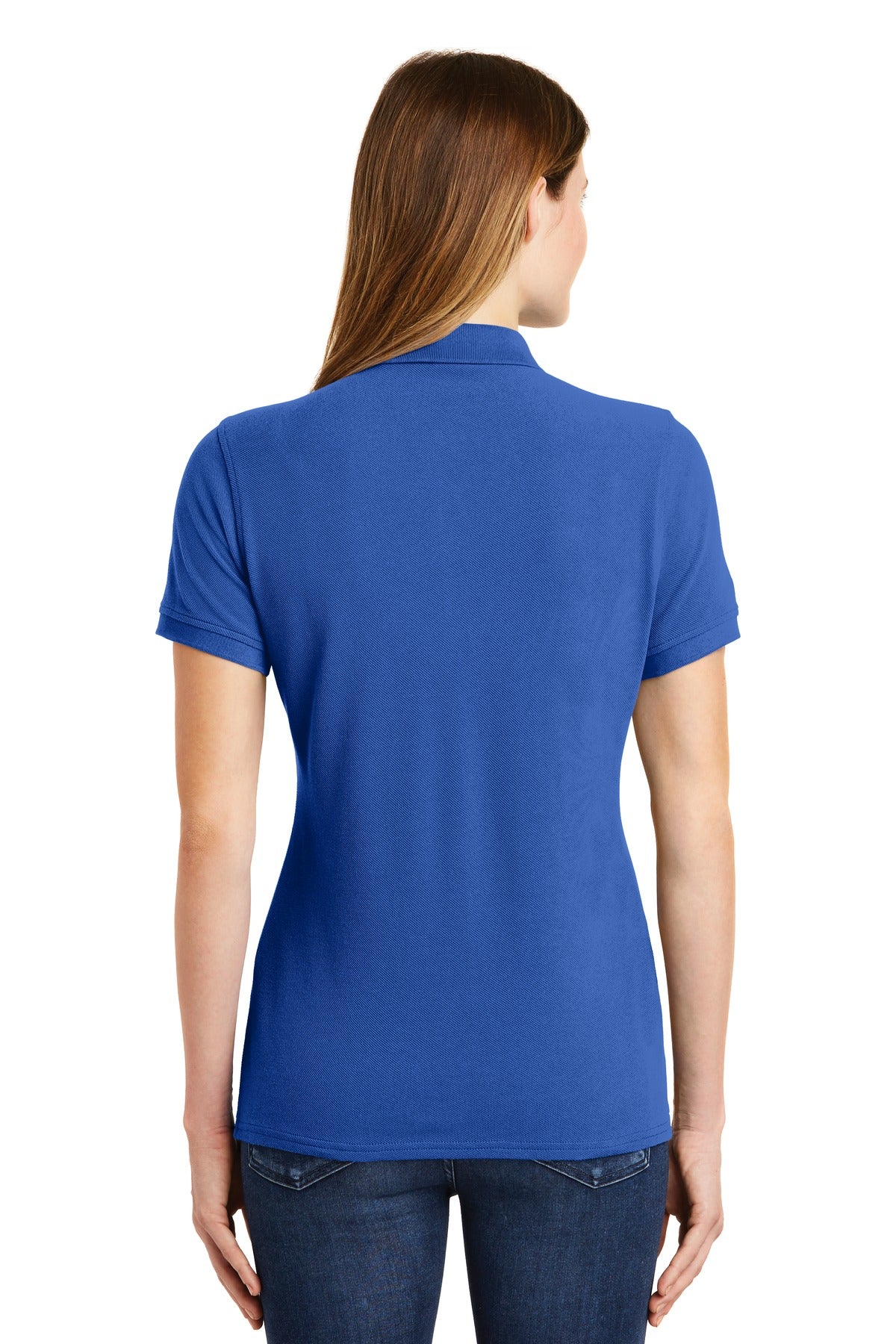 Port & Company - Women's Combed Ring Spun Pique Polo Womens Apparel Shirts & Tops