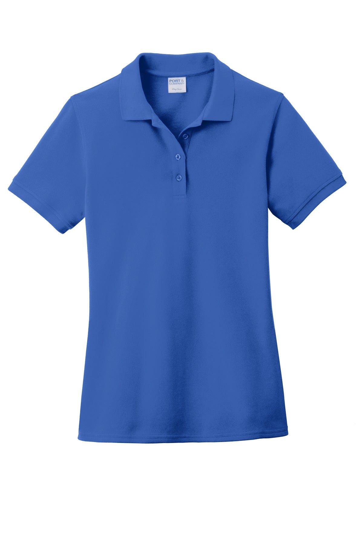 Port & Company - Women's Combed Ring Spun Pique Polo Womens Apparel Shirts & Tops