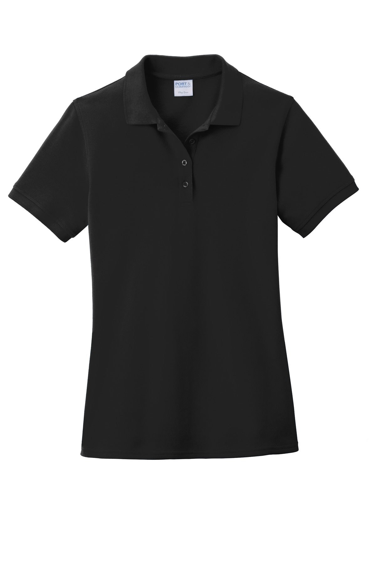 Port & Company - Women's Combed Ring Spun Pique Polo Womens Apparel Shirts & Tops