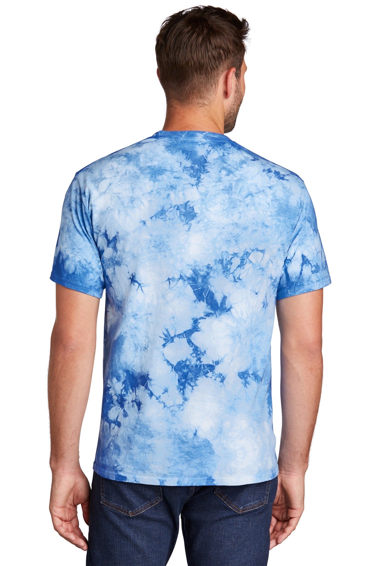 Port & Company - Men's Crystal Tie-Dye Tee Mens Apparel Shirts & Tops