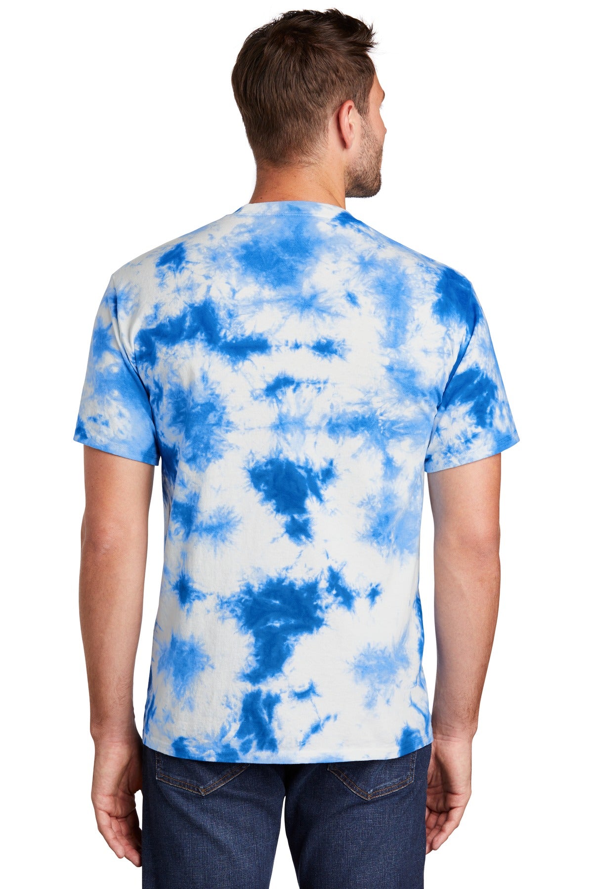Port & Company - Men's Crystal Tie-Dye Tee Mens Apparel Shirts & Tops