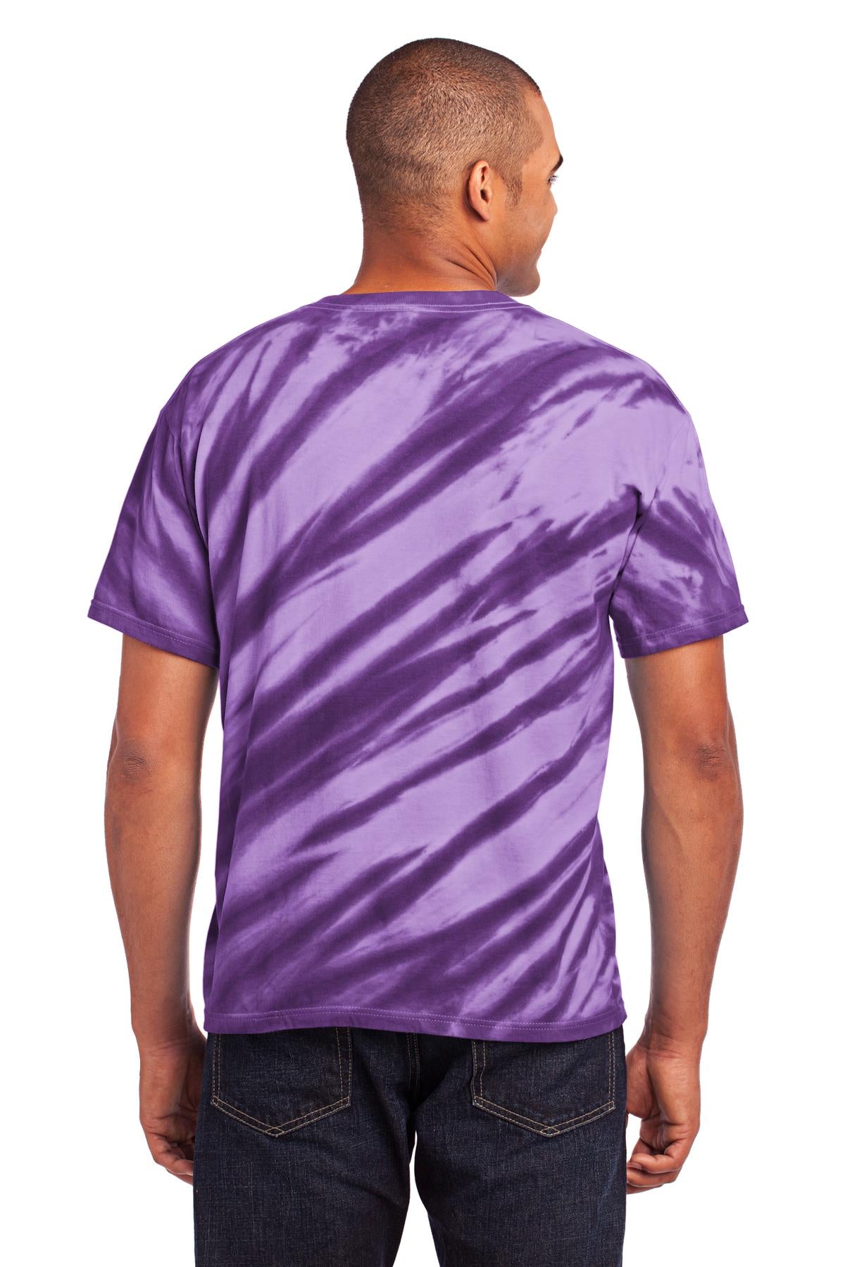 Port & Company Men's Tiger Stripe Tie-Dye Tee Mens Apparel Shirts & Tops