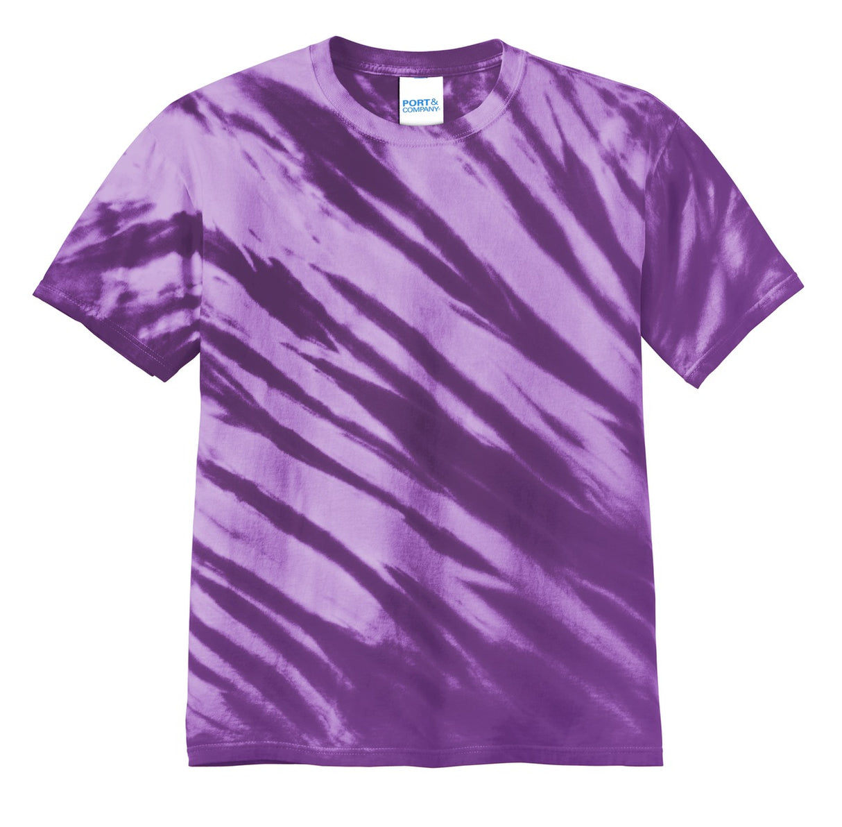 Port & Company Men's Tiger Stripe Tie-Dye Tee Mens Apparel Shirts & Tops