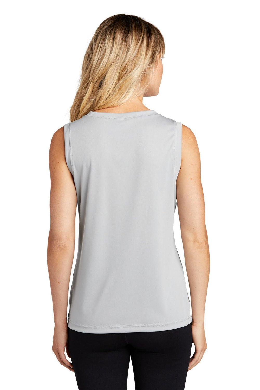 Sport-Tek Women's Sleeveless PosiCharge Competitor V-Neck Tee Womens Apparel Shirts & Tops