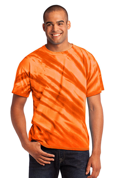 Port & Company Men's Tiger Stripe Tie-Dye Tee Mens Apparel Shirts & Tops