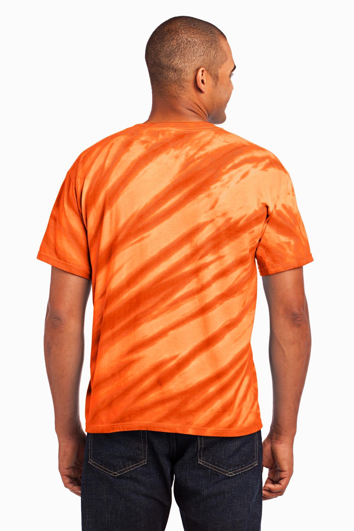 Port & Company Men's Tiger Stripe Tie-Dye Tee Mens Apparel Shirts & Tops