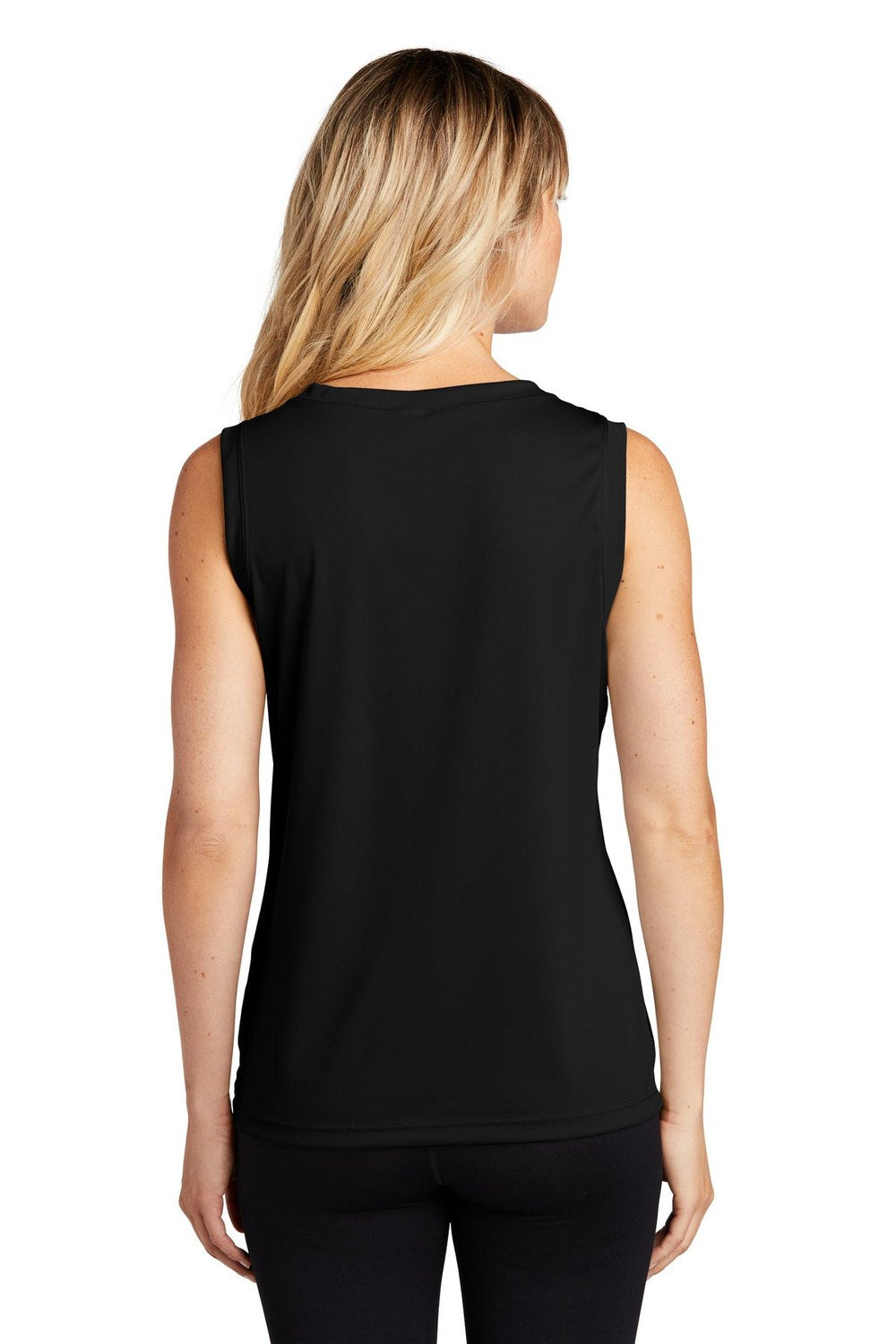 Sport-Tek Women's Sleeveless PosiCharge Competitor V-Neck Tee Womens Apparel Shirts & Tops