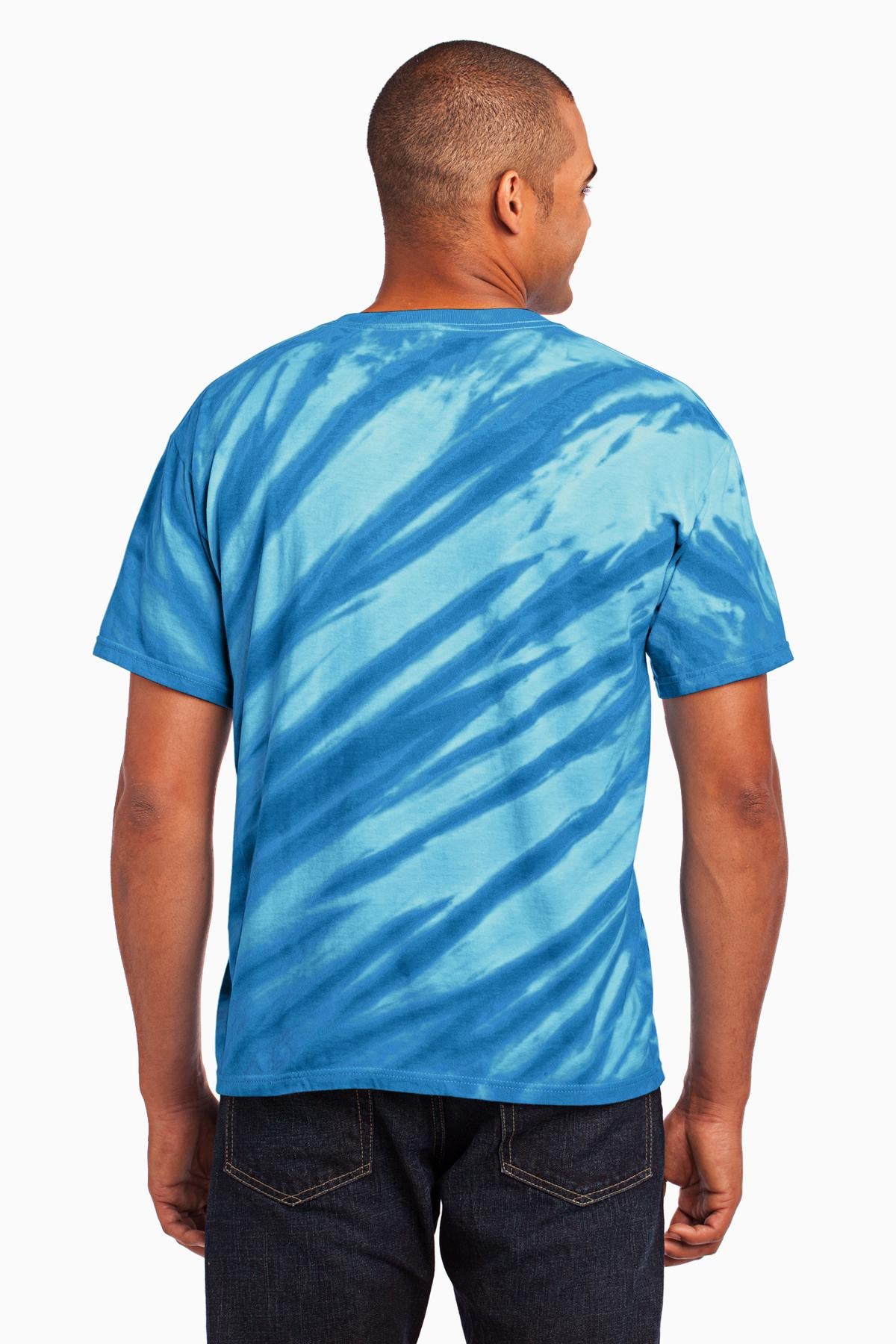 Port & Company Men's Tiger Stripe Tie-Dye Tee Mens Apparel Shirts & Tops