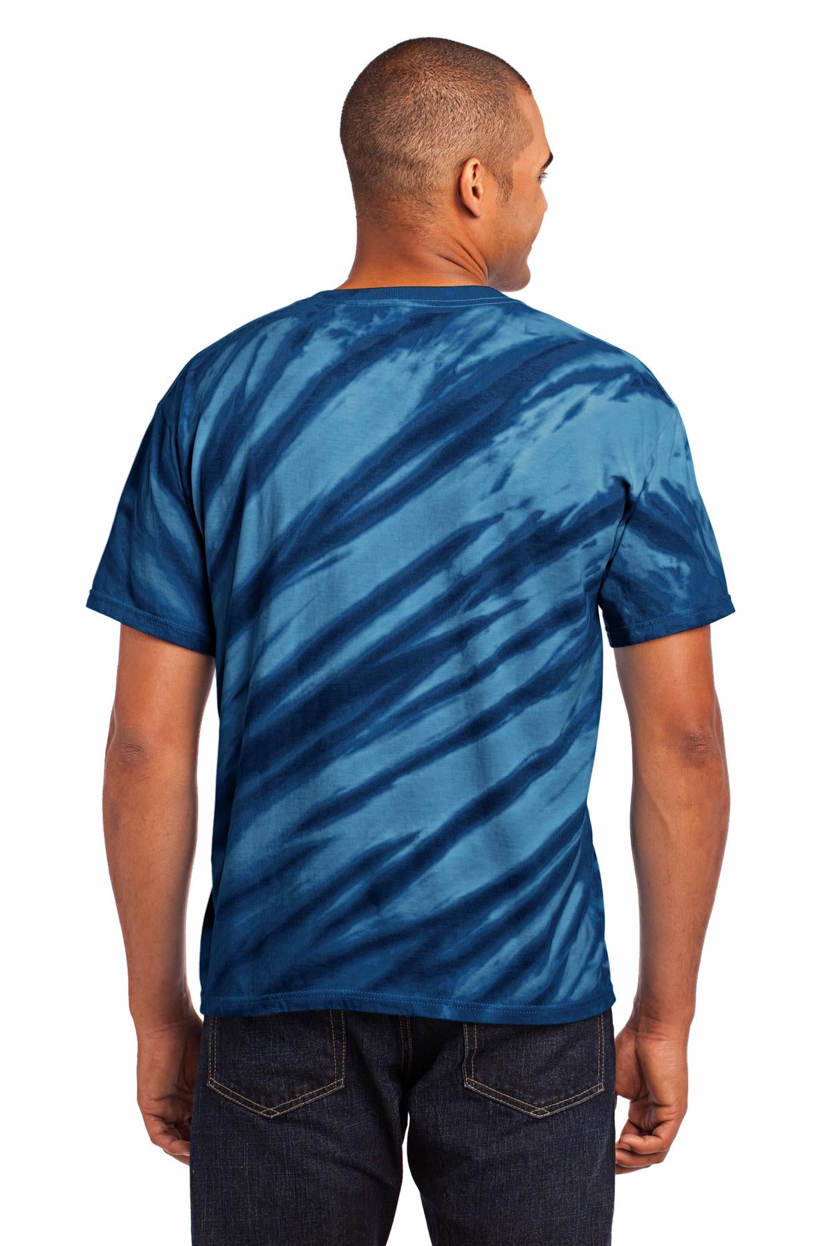 Port & Company Men's Tiger Stripe Tie-Dye Tee Mens Apparel Shirts & Tops