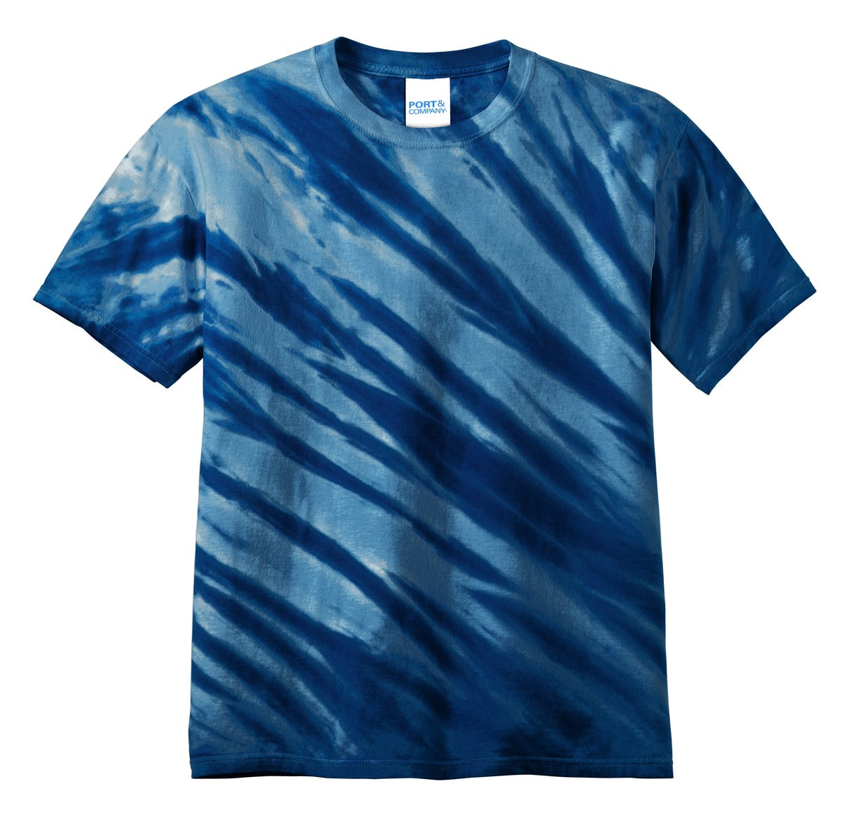 Port & Company Men's Tiger Stripe Tie-Dye Tee Mens Apparel Shirts & Tops