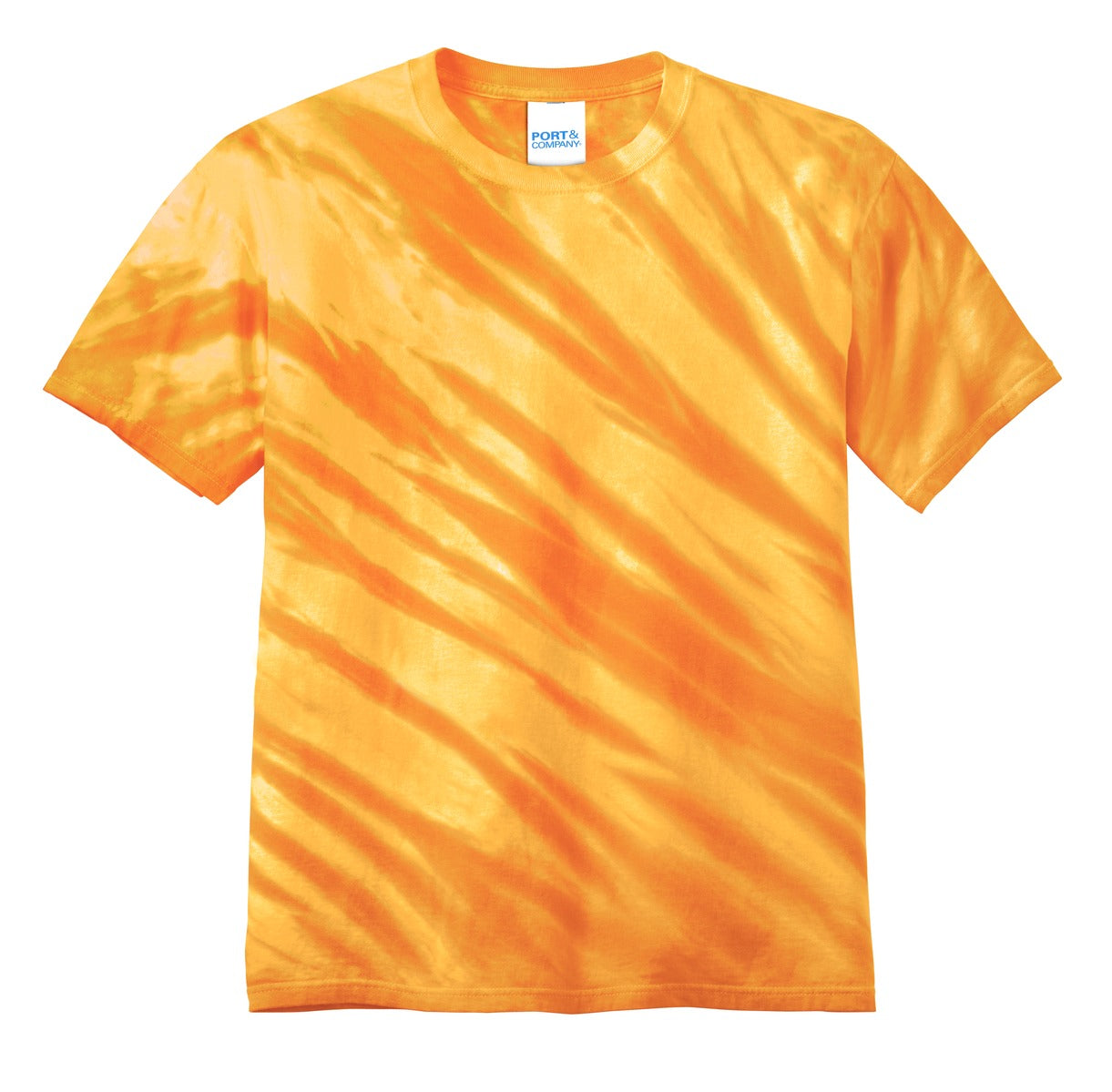 Port & Company Men's Tiger Stripe Tie-Dye Tee Mens Apparel Shirts & Tops