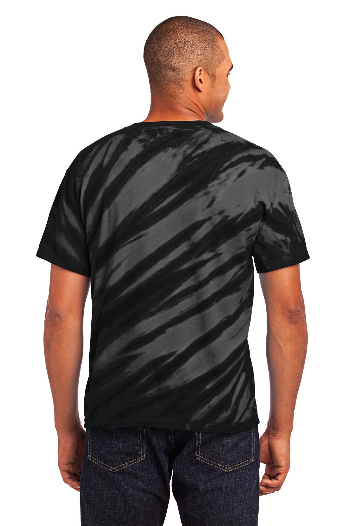 Port & Company Men's Tiger Stripe Tie-Dye Tee Mens Apparel Shirts & Tops