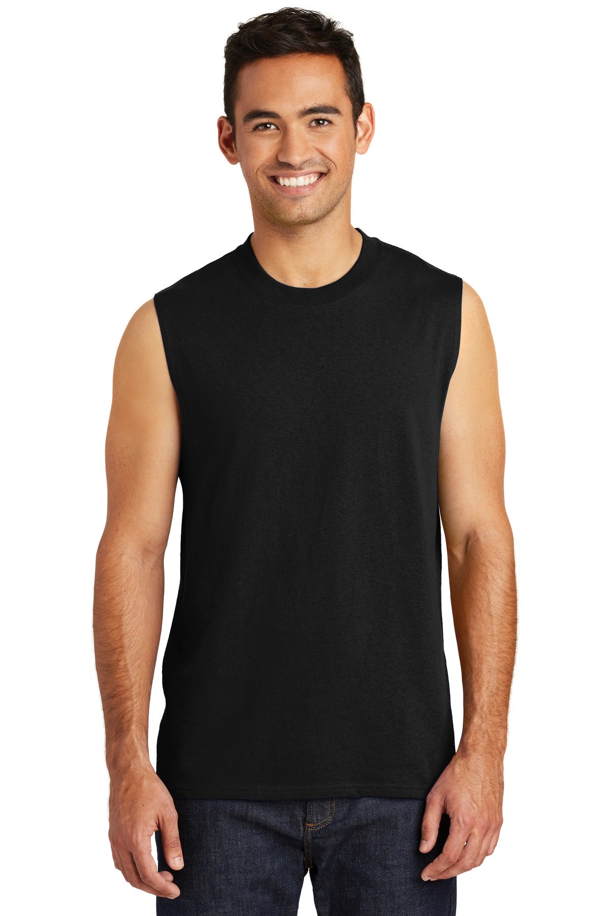 Port & Company - Men's Core Cotton Sleeveless Tee Mens Apparel Shirts & Tops