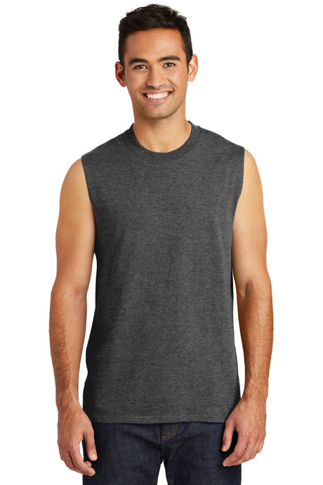 Port & Company - Men's Core Cotton Sleeveless Tee Mens Apparel Shirts & Tops